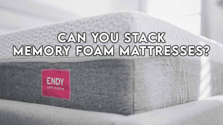 Can You Stack Memory Foam Mattresses?